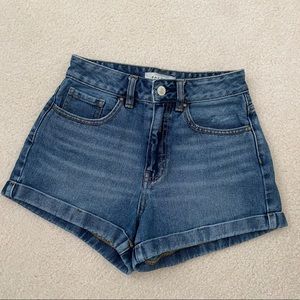 PacSun Jean Mom Short